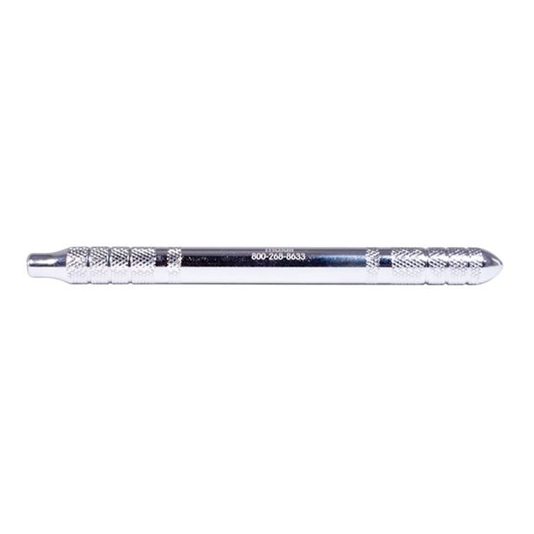 Maxill 3/8" Solid 440A Stainless Steel Cone Socket Mirror Handle, Single Ended, Single Handle