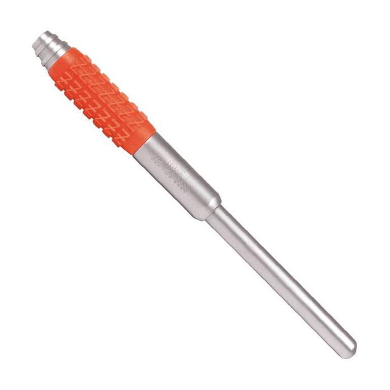 Maxill Orange Comfort Grip 440A Stainless Steel Cone Socket Mirror Handle, Single End, Single