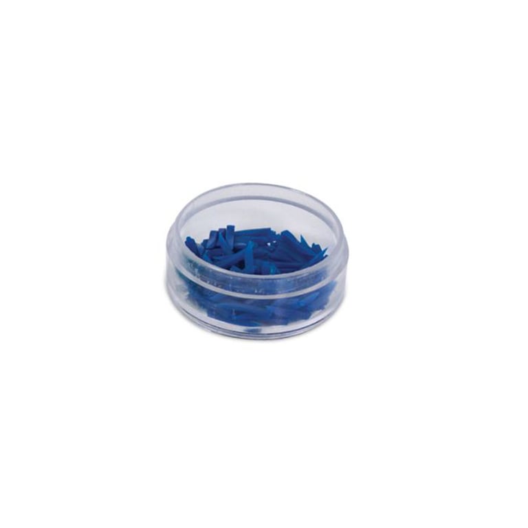 Maxill Plastic Wedges, Extra Small, Blue, 100/Bottle
