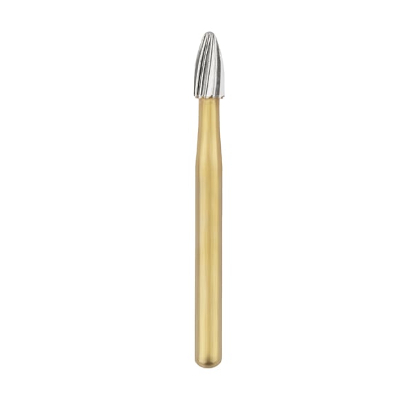 Ohio Forge FG #7406 Egg Shaped, 12 Blade, Trimming and Finishing Carbide Bur, Single Use, 10/Pk