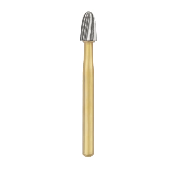 Ohio Forge FG #7408 Egg Shaped, 12 Blade, Trimming and Finishing Carbide Bur, Single Use, 10/Pk