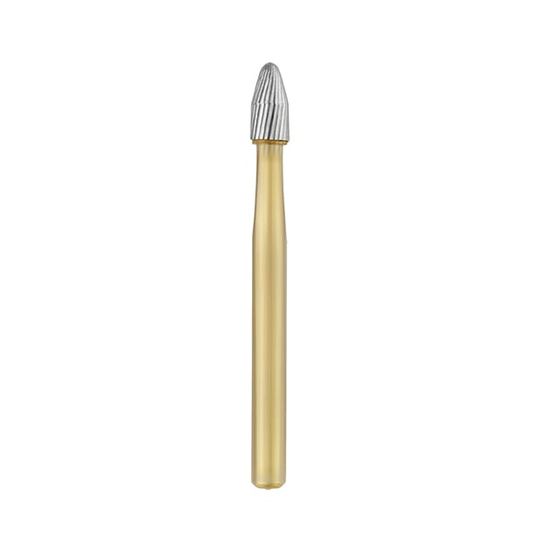 Ohio Forge FG #9406 Egg Shaped, 30 Blade, Trimming and Finishing Carbide Bur, Single Use, 10/Pk