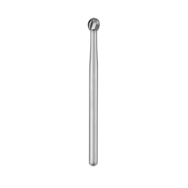 Ohio Forge HP #8 Round Carbide Bur, Single Use, 10/Pk. For slow speed straight nose cone