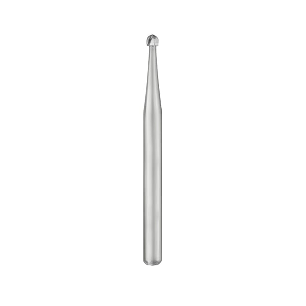 Ohio Forge FG #2 SL (Surgical Length) Round Carbide Bur, Single Use, 10/Pk