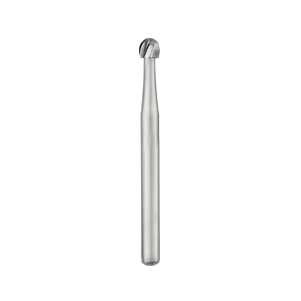 Ohio Forge FG #6 SL (Surgical Length) Round Carbide Bur, Single Use, 10/Pk