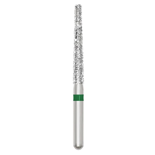 Ohio Forge FG #848.016 Coarse, Flat End Taper, Diamond Bur, 10/Pk