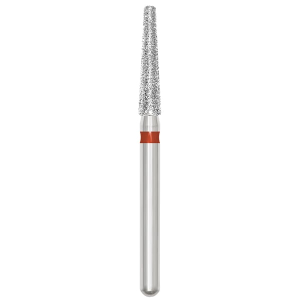 Ohio Forge FG #856.018 Fine, Round End Taper, Diamond Bur, 10/Pk