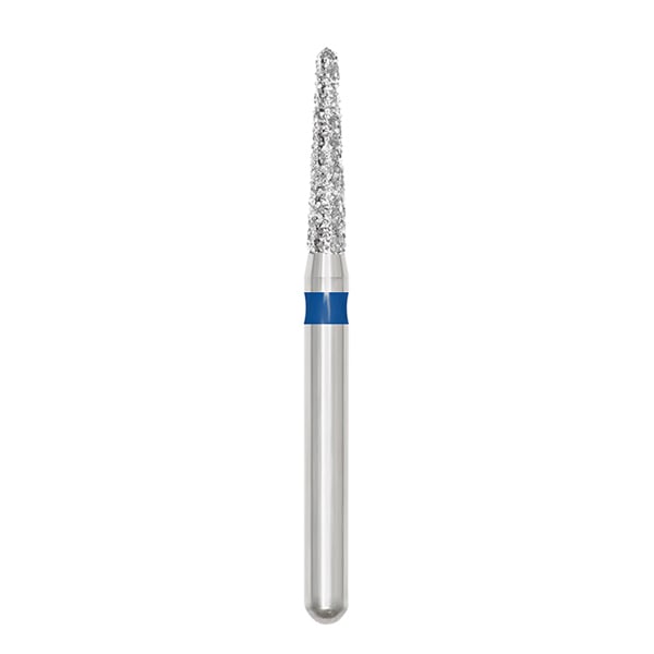 Ohio Forge FG #856.016 Medium, Round End Taper, Diamond Bur, 10/Pk