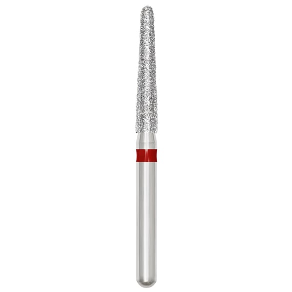 Ohio Forge FG #856.021 Fine, Round End Taper, Diamond Bur, 10/Pk