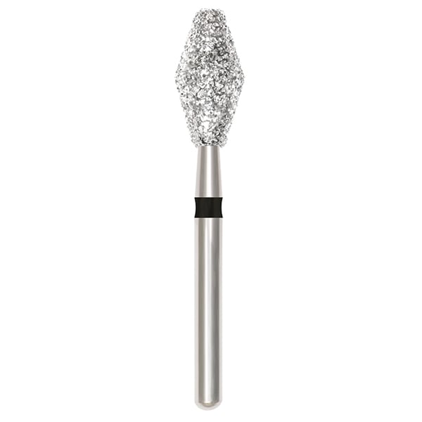 Ohio Forge FG #811.037 Super Coarse, Barrel Shaped, Diamond Bur, 10/Pk