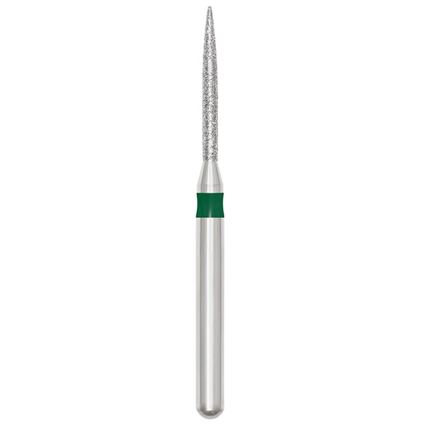 Ohio Forge FG #862.010 Coarse, Flame Shaped, Diamond Bur, 10/Pk
