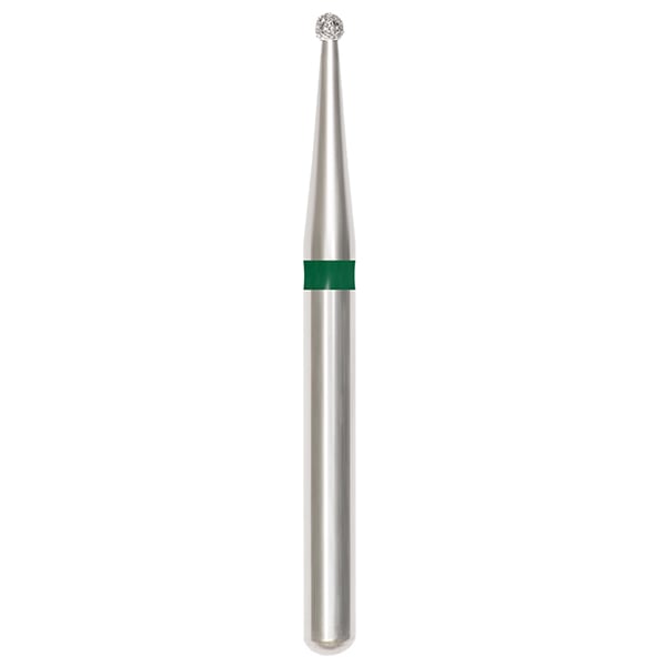 Ohio Forge FG #801.010 Coarse, Round, Diamond Bur, 10/Pk