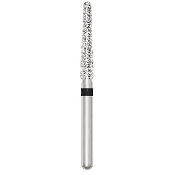 Ohio Forge FG #856.025 Super Coarse, Round End Taper, Diamond Bur, 10/Pk