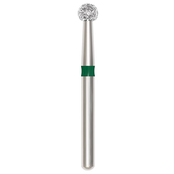 Ohio Forge FG #801.023 Coarse, Round, Diamond Bur, 10/Pk
