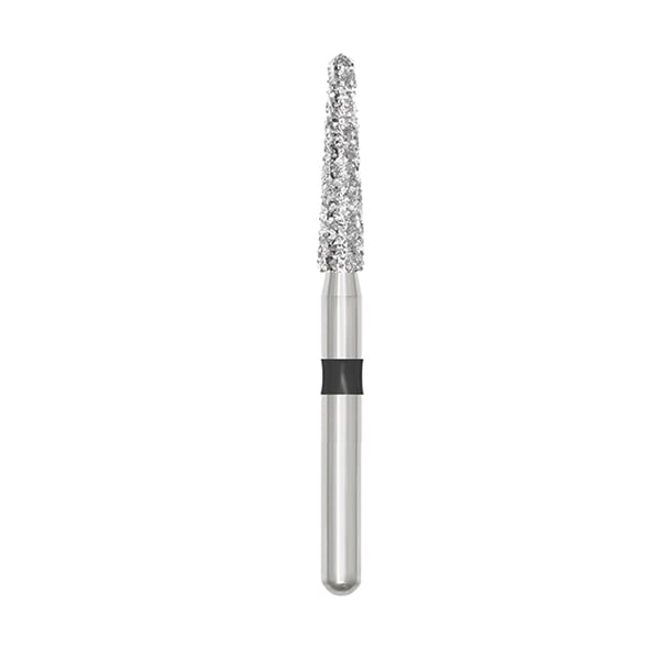 Ohio Forge FG #856.018 SS (Short Shank) Super Coarse, Round End Taper, Diamond Bur, 10/Pk