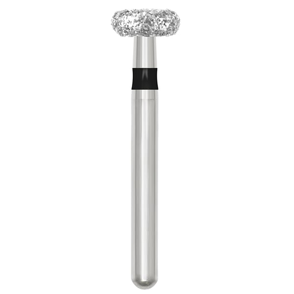 Ohio Forge FG #909.040 SS (Short Shank) Super Coarse, Wheel Shaped, Diamond Bur, 10/Pk
