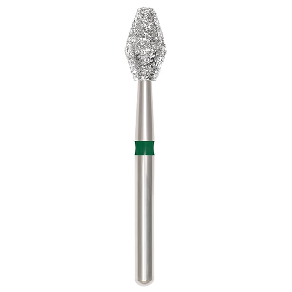 Ohio Forge FG #811.033 Coarse, Barrel Shaped, Diamond Bur, 10/Pk
