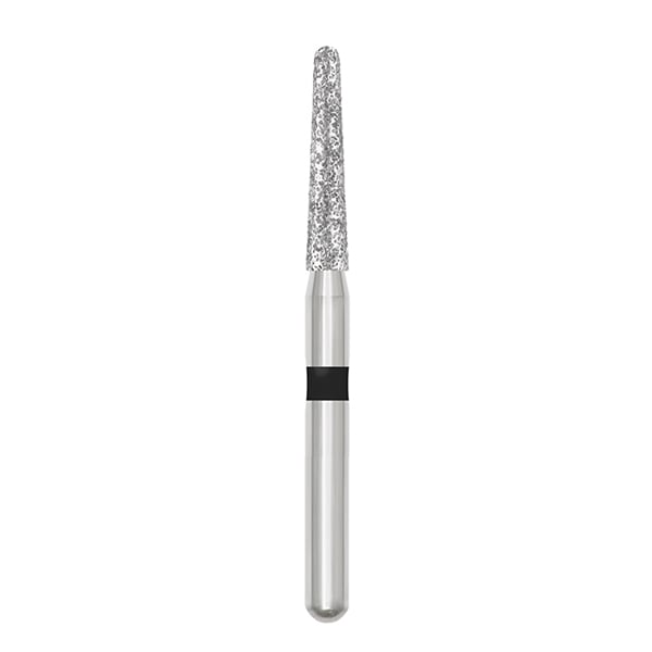 Ohio Forge FG #856.016 SS (Short Shank) Super Coarse, Round End Taper, Diamond Bur, 10/Pk