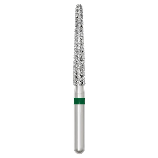 Ohio Forge FG #850.016 Coarse, Round End Taper, Diamond Bur, 10/Pk