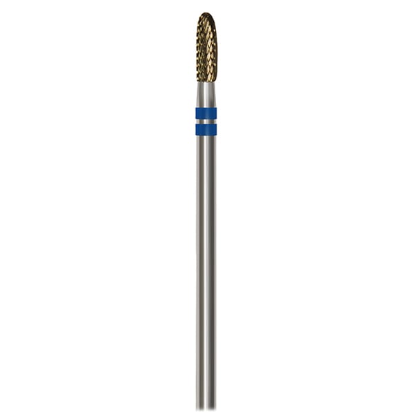 Ohio Forge HP #289.023 E Series Regular Cross Cut Zirconium Nitride Coated Carbide Bur, 1/Pk. ISO