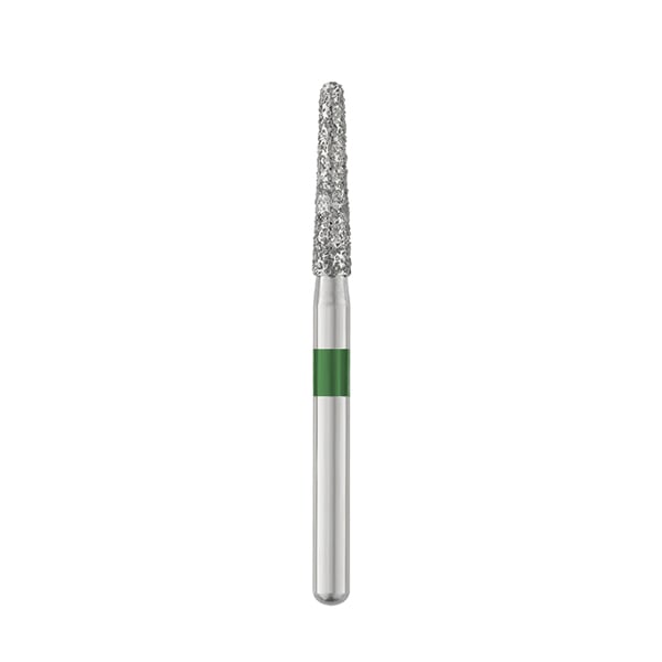 Ohio Forge FG #856.018 Coarse, Round End Taper, Single Use Diamond Bur, 25/Pk