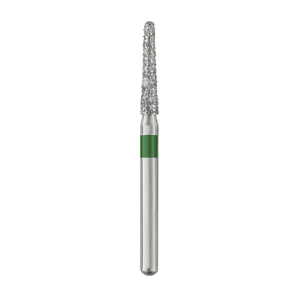 Ohio Forge FG #856.016 Coarse, Round End Taper, Single Use Diamond Bur, 25/Pk