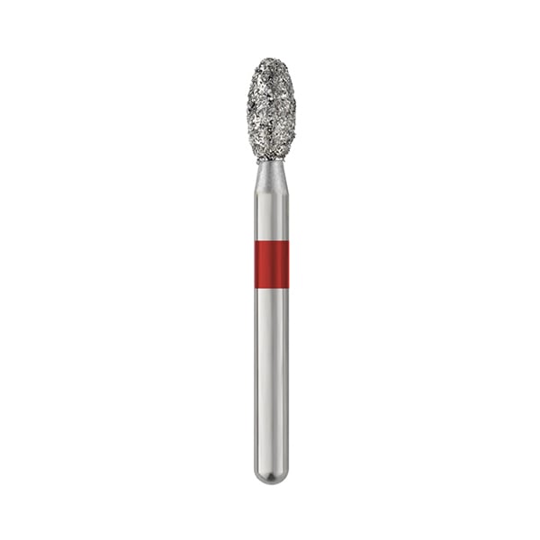 Ohio Forge FG #379.023 Fine, Football Shaped, Single Use Diamond Bur, 25/Pk