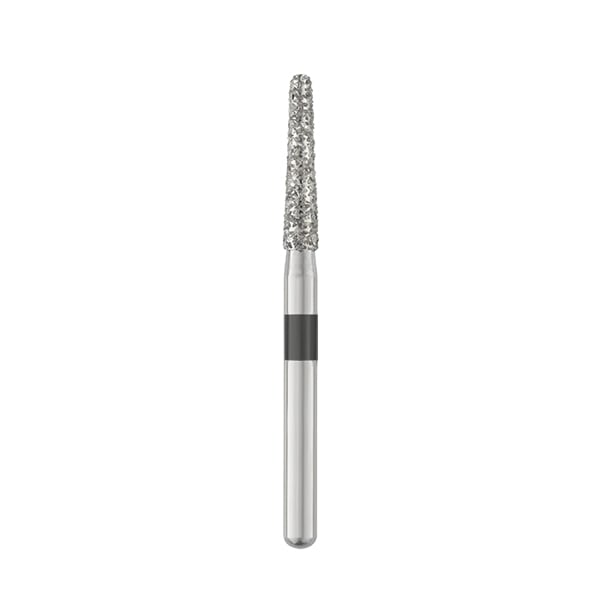 Ohio Forge FG #856.018 Super Coarse, Round End Taper, Single Use Diamond Bur, 25/Pk