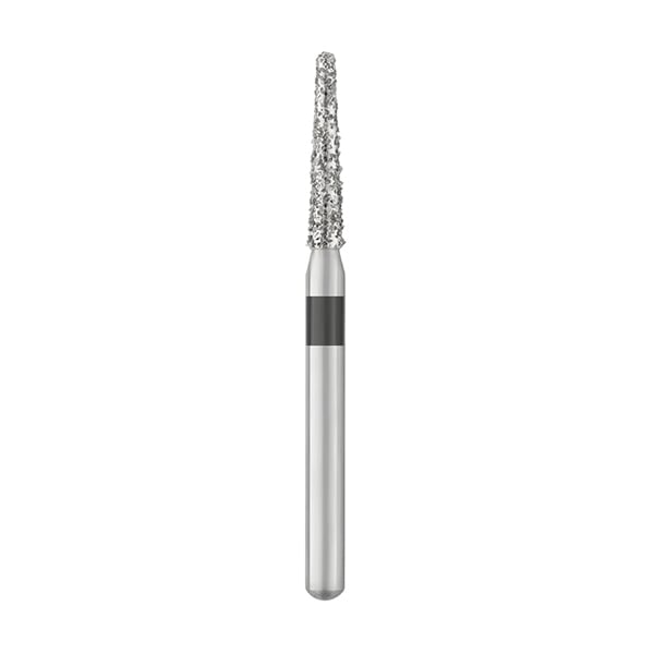 Ohio Forge FG #856.016 Super Coarse, Round End Taper, Single Use Diamond Bur, 25/Pk