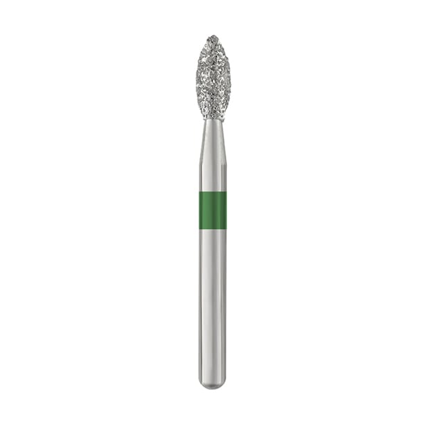 Ohio Forge FG #368.021 Coarse, Pointed Football Shaped, Single Use Diamond Bur, 25/Pk