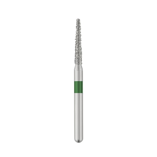 Ohio Forge FG #856.014 Coarse, Round End Taper, Single Use Diamond Bur, 25/Pk