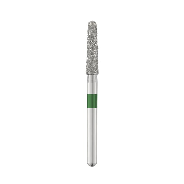 Ohio Forge FG #856.020 Coarse, Round End Taper, Single Use Diamond Bur, 25/Pk