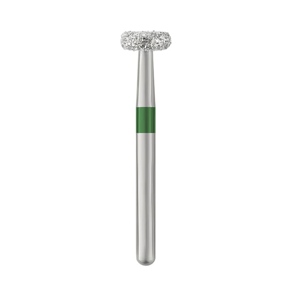 Ohio Forge FG #909.042 Coarse, Wheel Shaped, Single Use Diamond Bur, 25/Pk