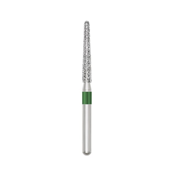 Ohio Forge FG #850.018 Coarse, Round End Taper, Single Use Diamond Bur, 25/Pk