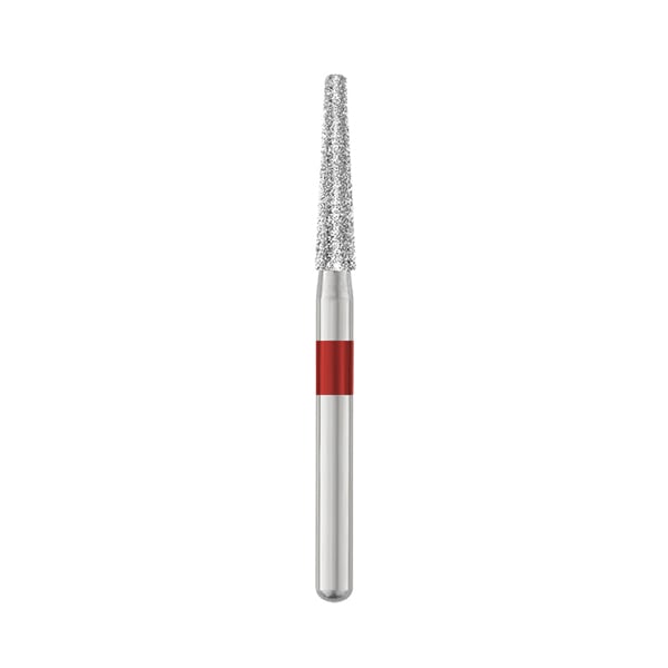 Ohio Forge FG #856.018 Fine, Round End Taper, Single Use Diamond Bur, 25/Pk