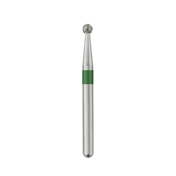 Ohio Forge FG #801.016 Coarse, Round, Single Use Diamond Bur, 25/Pk