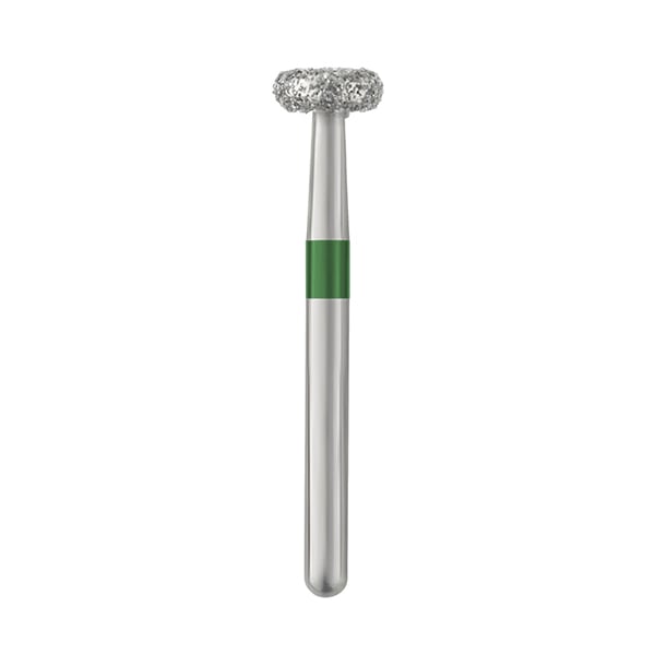 Ohio Forge FG #909.040 Coarse, Wheel Shaped, Single Use Diamond Bur, 25/Pk