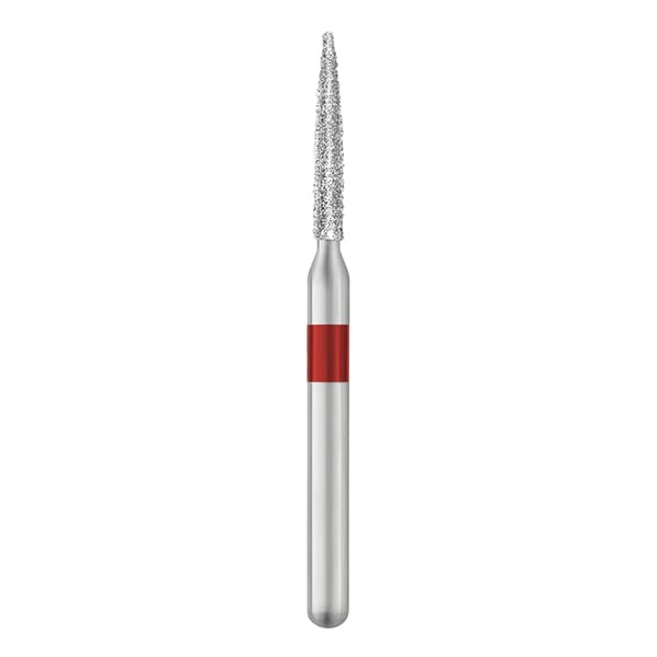 Ohio Forge FG #862.012 Fine, Flame Shaped, Single Use Diamond Bur, 25/Pk