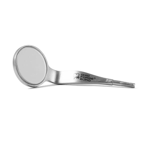 Ohio Forge Euro #6 Front Surface Mirror Heads 12/Box - Cone Socket. Sharp distortion-free indirect