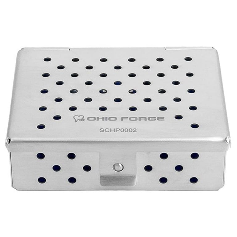 Ohio Forge Steri Container with Mat, 3.15" x 2.36" x 0.98", 1/Pk. 80 mm x 60 mm x 25 mm