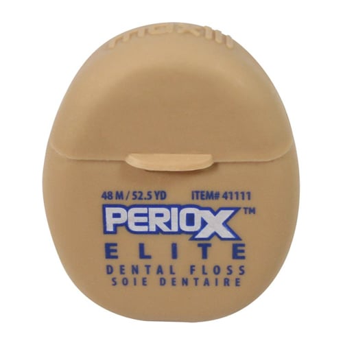 PerioX Elite Ultra Premium Dental Floss, Flavorless, 52 yd/Dispenser, 144 Dispensers/Box. Made