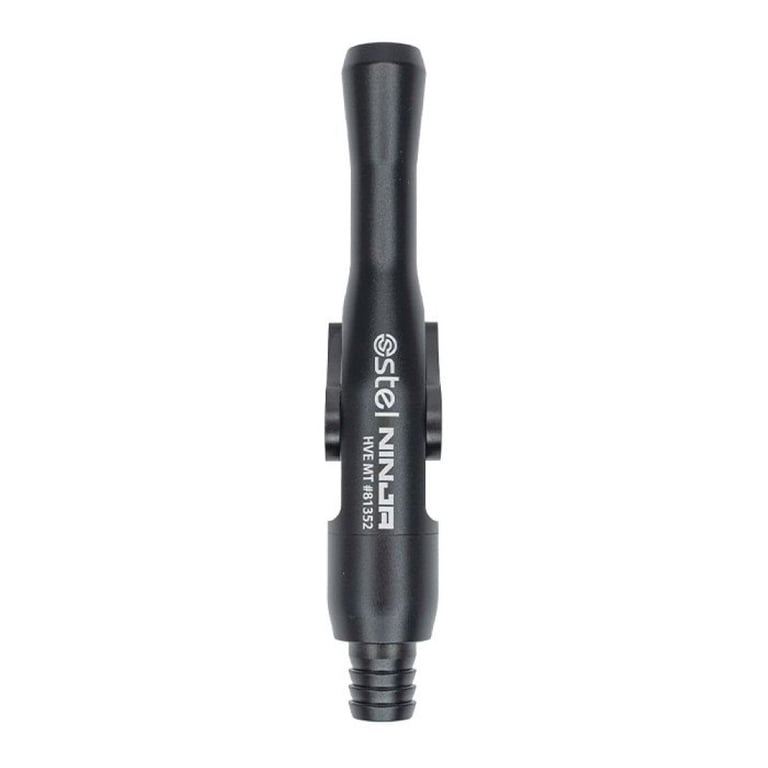 Maxill stel NINJA HVE Metal Tip High Volume Evacuator Valve, Black, 1/Pk. Engineered to remain