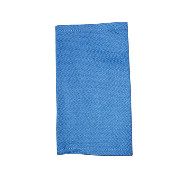 steri-mat Instrument Cleaning & Drying Towel, Blue, 5/Bag. 20 cm x 45 cm. 100% Cotton. Reusable
