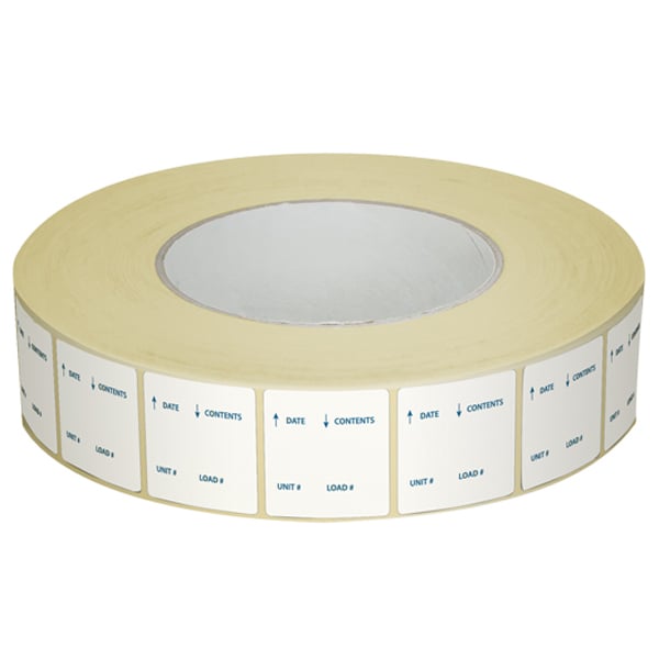 Maxill steri-sox ID+ Double Stick Pre-printed Label Roll, 500/Roll, 1/Pk. Pre-printed