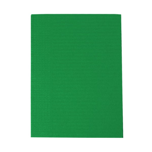 Maxill vivid bibs Reinforced Patient Bibs, 13" x 18", 2 Ply (1-Ply Paper/1-Ply Poly), Jade