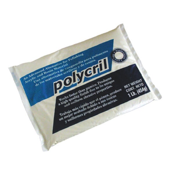 polycril Polish with antiseptic - 1lb. All natural and environmentally friendly alternative
