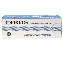 Ehros Thin Blue Articulating Paper 144/Bx. Soft, 
