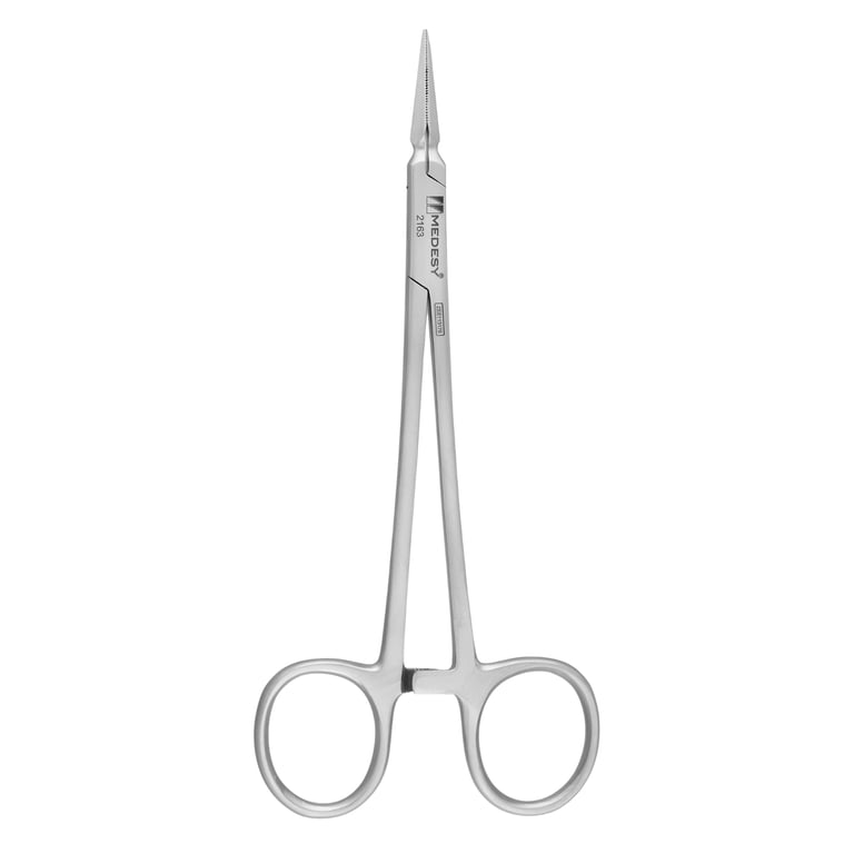 Medesy 2163 Stieglitz Splinter Forceps, Straight, 140mm, 1/Pk. Straight forceps feature internally