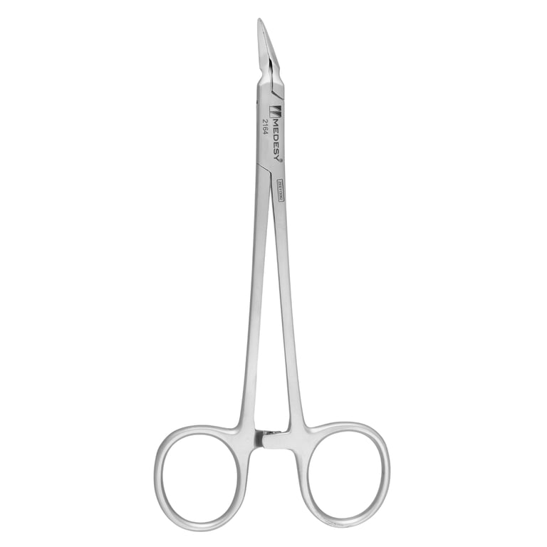 Medesy 2164 Stieglitz Splinter Forceps, Curved, 135mm, 1/Pk. Curved forceps feature thin blunt