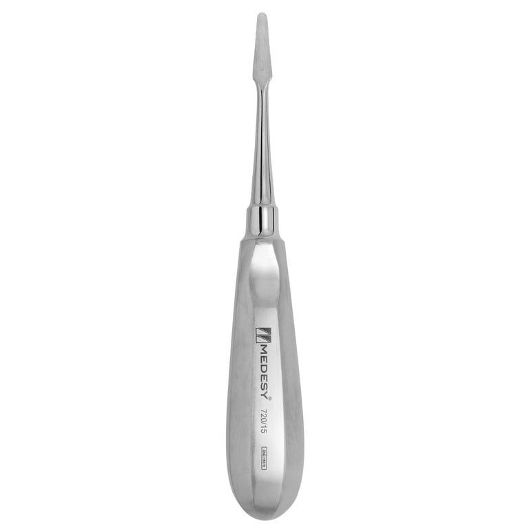 Medesy 3mm Seldin Root Elevator w/Stainless Steel Handle, 6.5mm Tip, 1/Pk. Features
